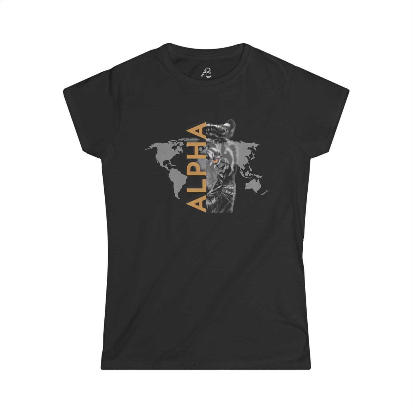 Alpha Graphic Women's Soft style Tee