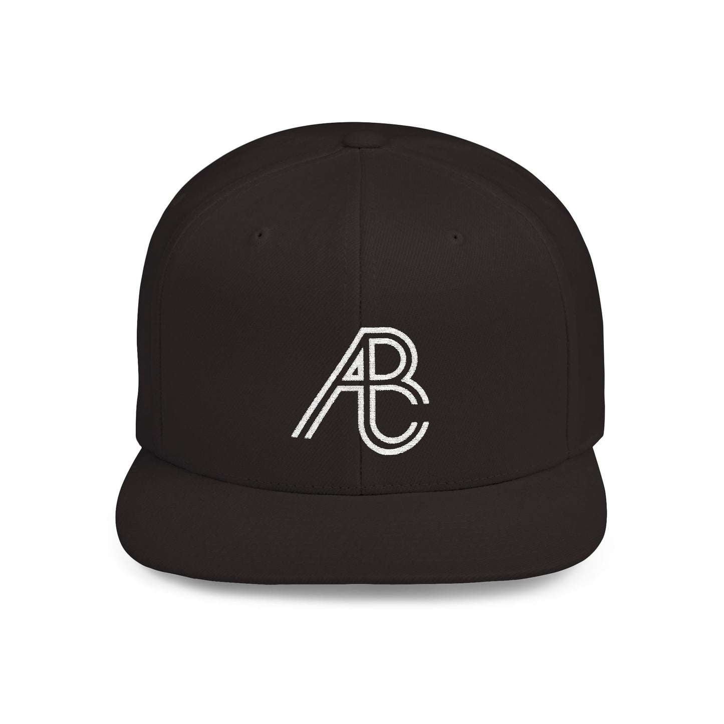 Stylish Flat Bill Snapback Hat with Logo