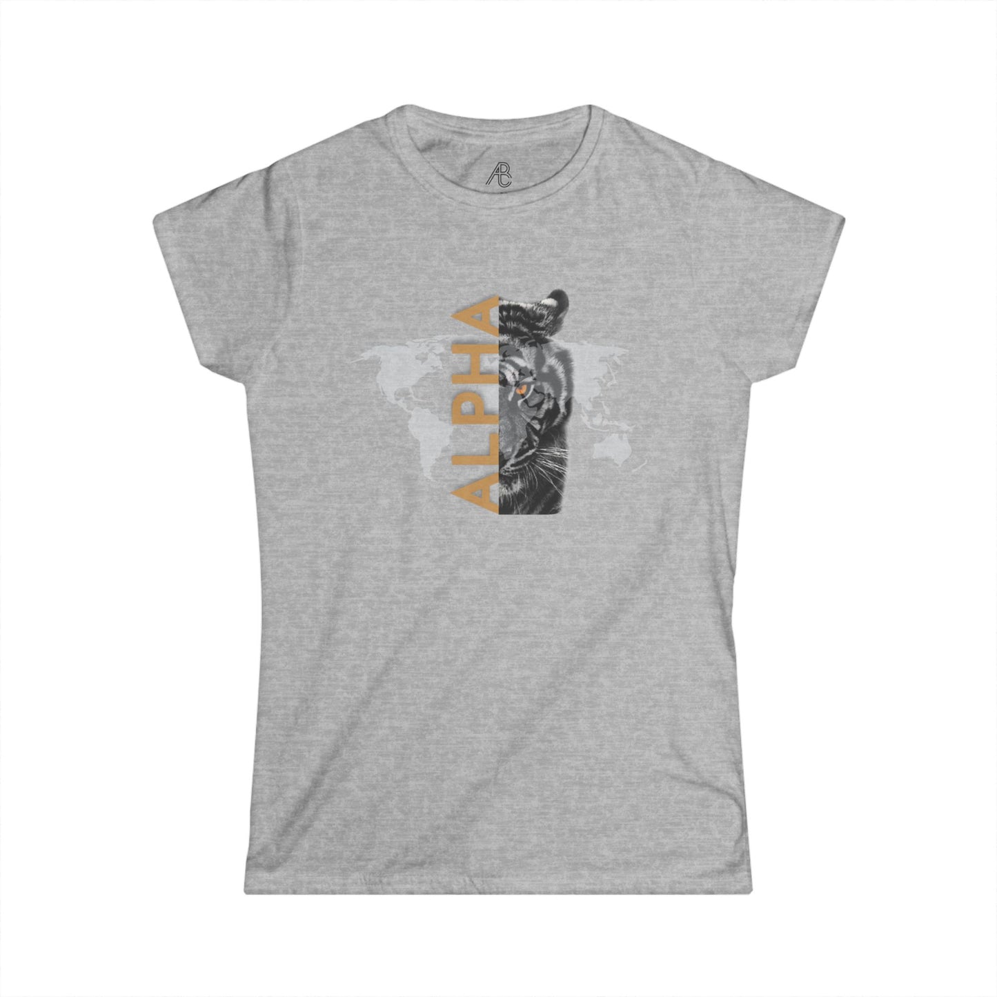 Alpha Graphic Women's Soft style Tee