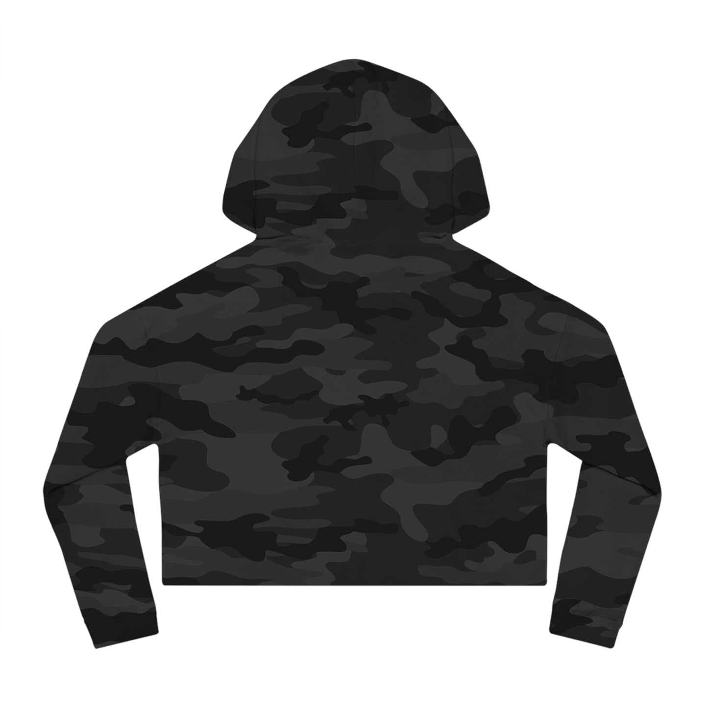 Women’s Cropped Camouflage Sweatshirt