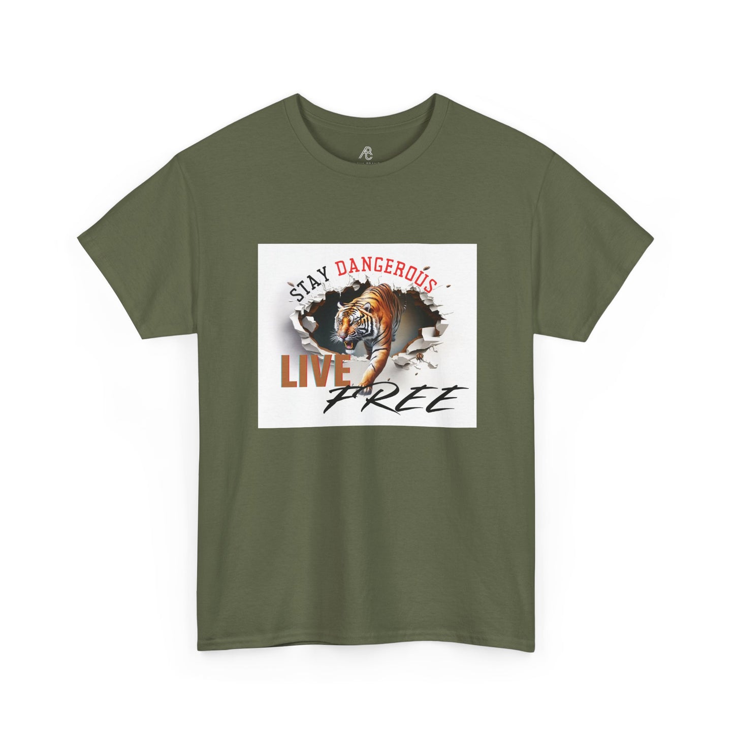 Stay Dangerous Live Free Unisex Classic Tee - Bold Graphic Tee for Adventurers