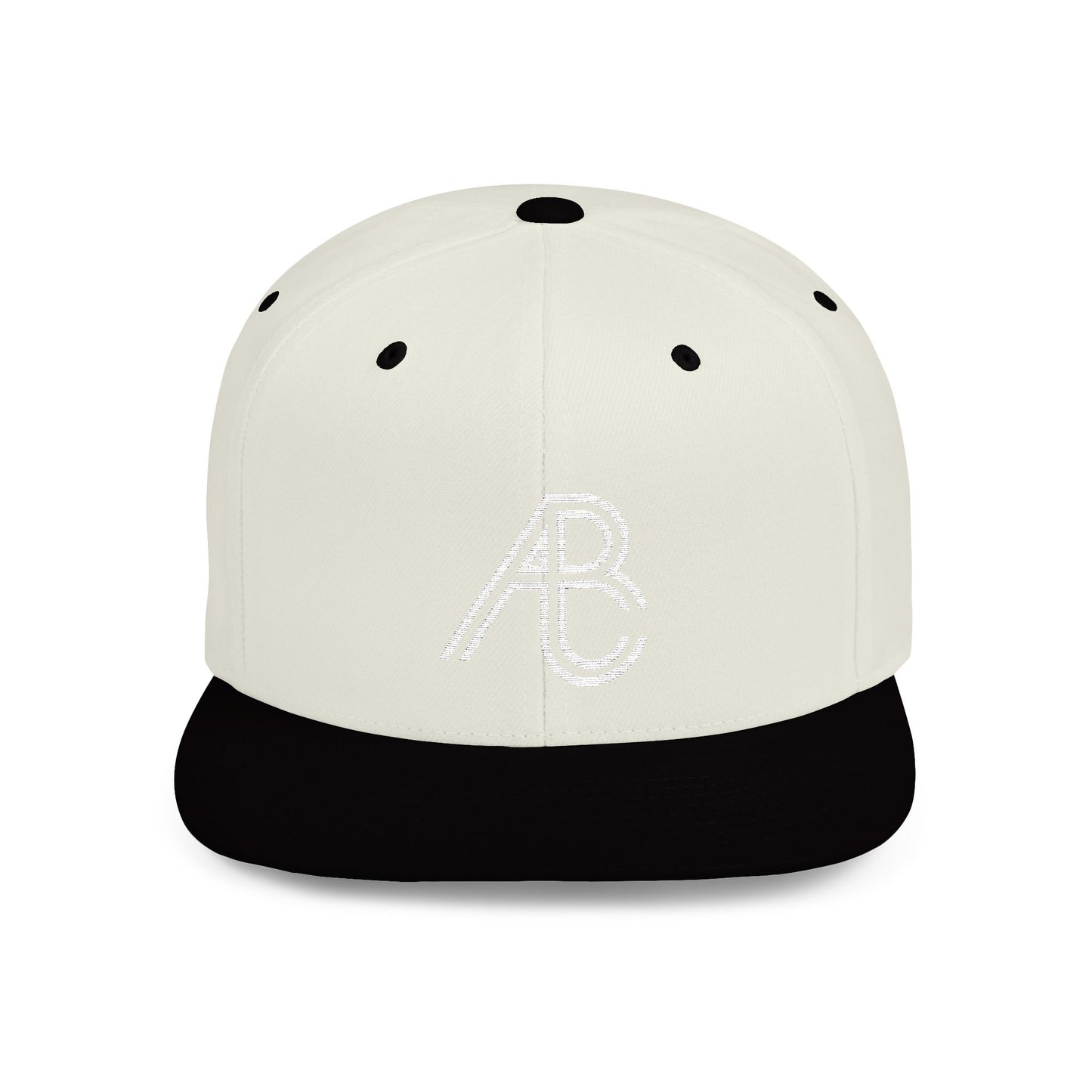 Stylish Flat Bill Snapback Hat with Logo