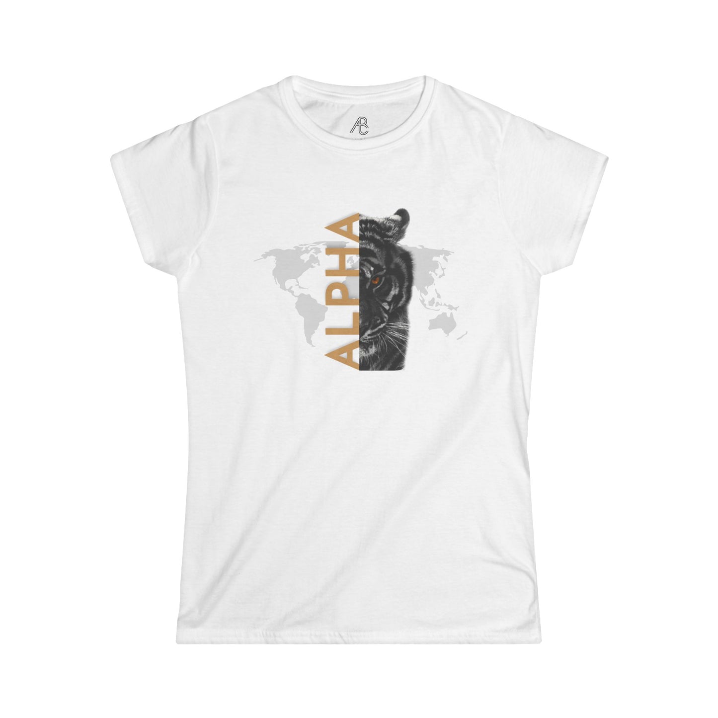 Alpha Graphic Women's Soft style Tee