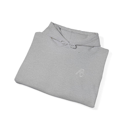 Minimalist Logo Unisex Hoodie - Cozy & Versatile Sweatshirt