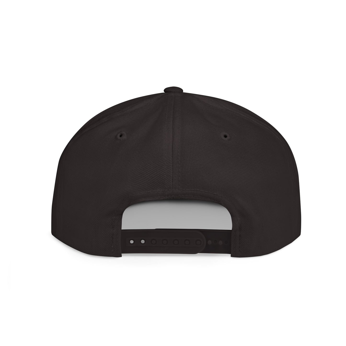 Stylish Flat Bill Snapback Hat with Logo