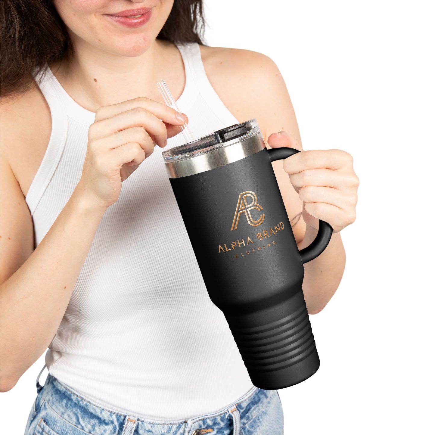 Premium Insulated Travel Mug – 40oz | Stay Hydrated On the Go | Perfect for Outdoor Adventures